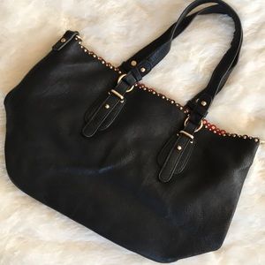 Black handbag